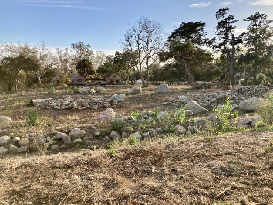 The proposed site for the debris basin is located at Randall Road and Hwy. 192.