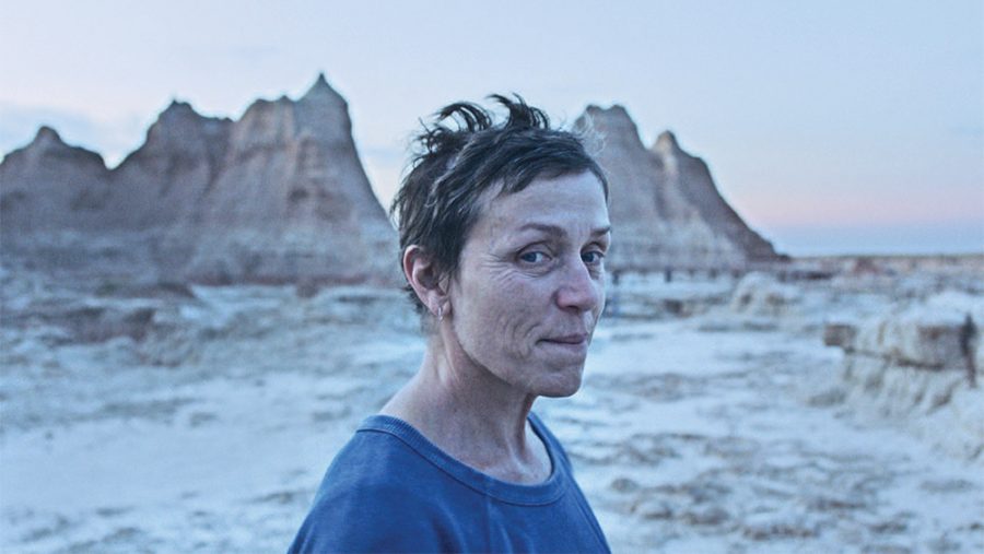 Francis McDormand stars in Nomadland.