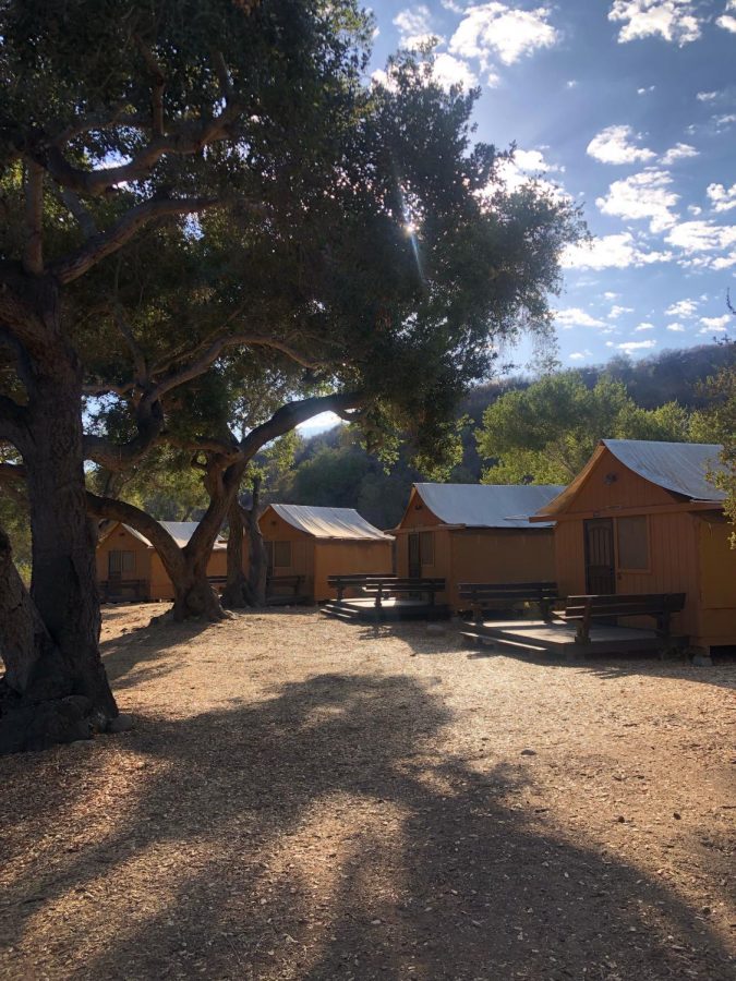 Students overnight housing at Forest Home Ojai, where the retreat took place.