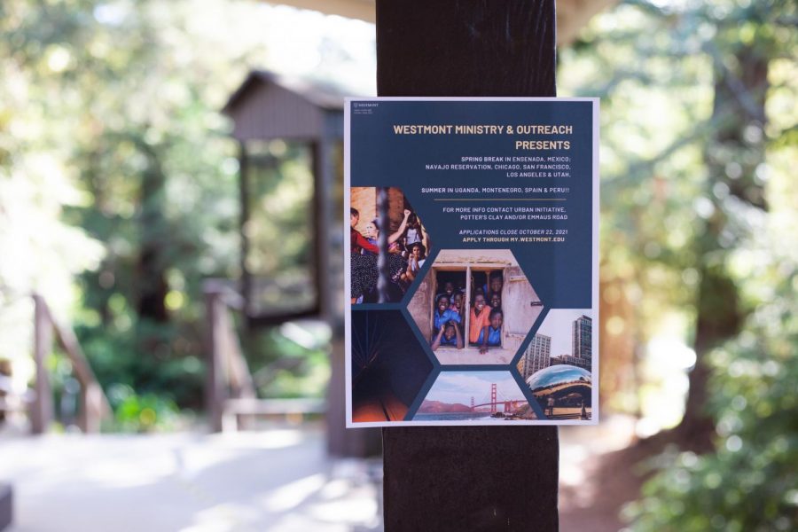 Westmont Ministry & Outreach Poster