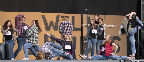 Westmont students participate in Emerson Halls Spring Sing skit