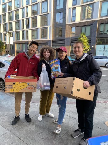 San Francisco students take part in street ministry.