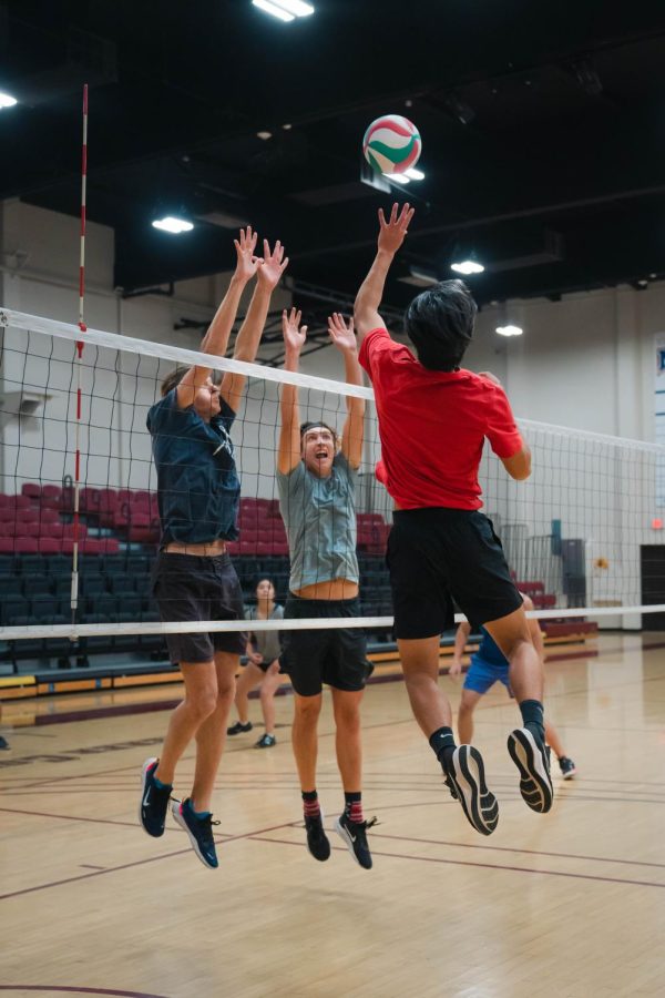 Mens Volleyball club hopes that one day they can play against other club teams across Santa Barbara. 