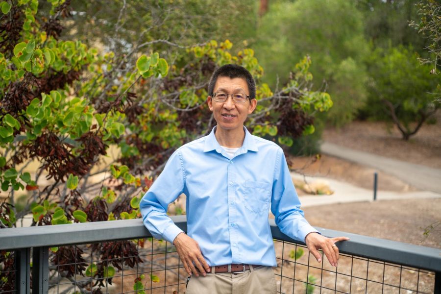 Dr. Guang Song, professor of computer science and mathematics at Westmont