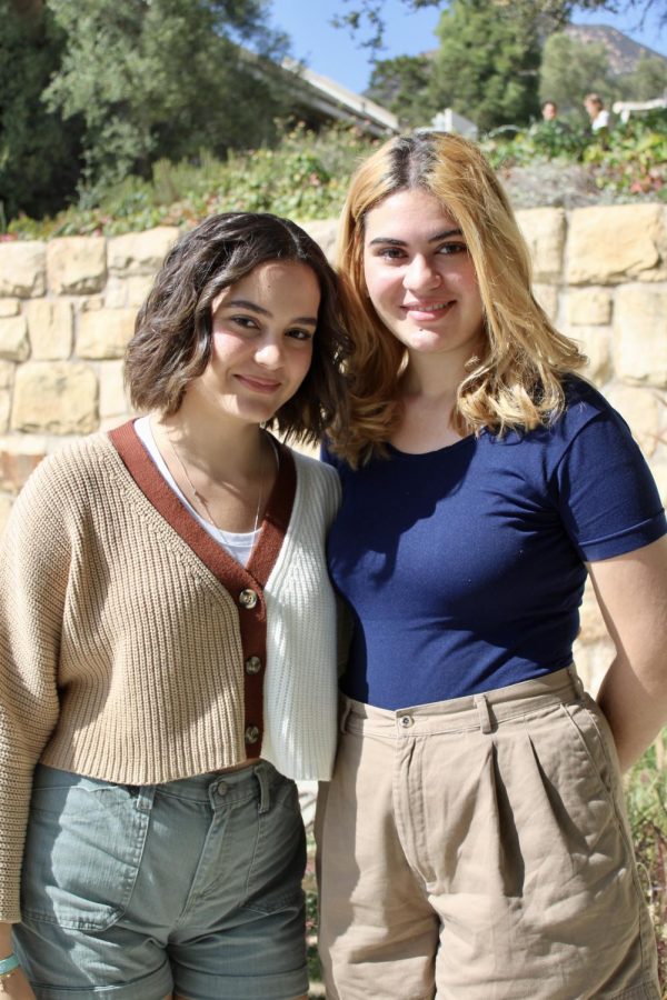 Rosario (left) and Roxana (right) Montane, students at Westmont 