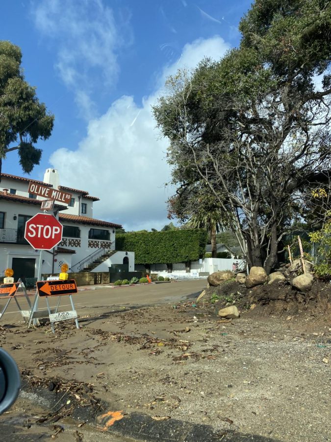 Aftermath+of+Jan.+9+flooding+on+Olive+Mill+Road+in+Montecito.