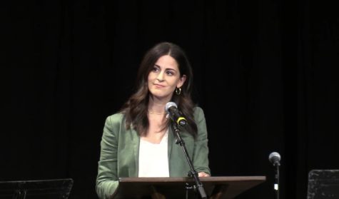 Pro-life activist and founder of LiveAction spoke in Chapel, sparking a student protest.