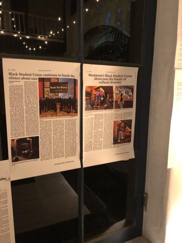 One of the main features of the event was its display of 70 years of Horizon articles dealing with Black history.