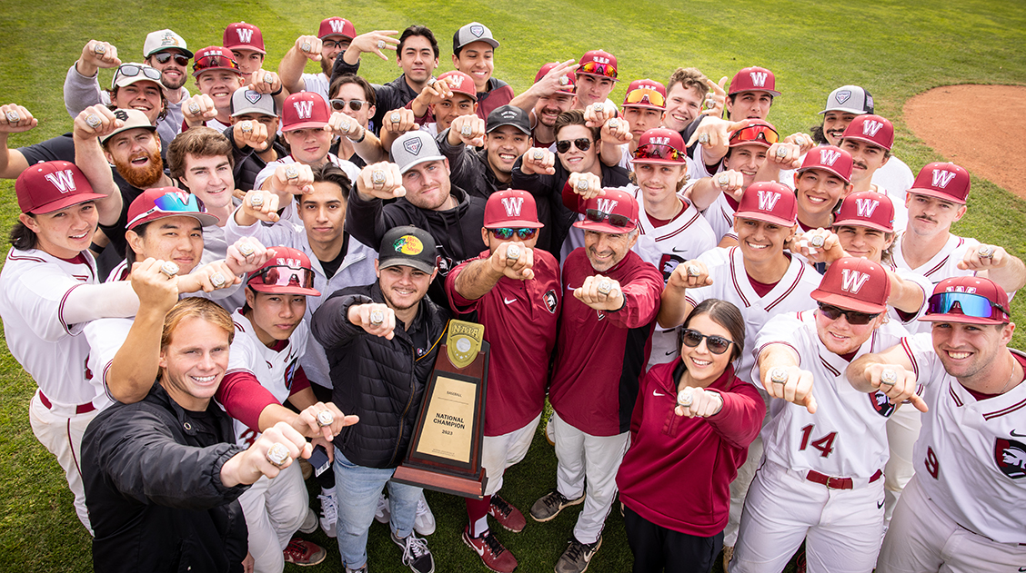 Westmont baseball celebrates their win: Championship ring ceremony
