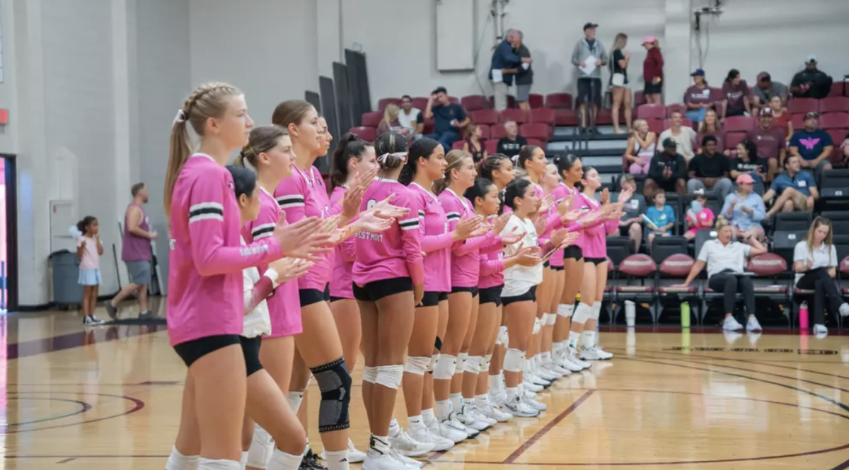 A look into Warrior volleyball and pink jerseys