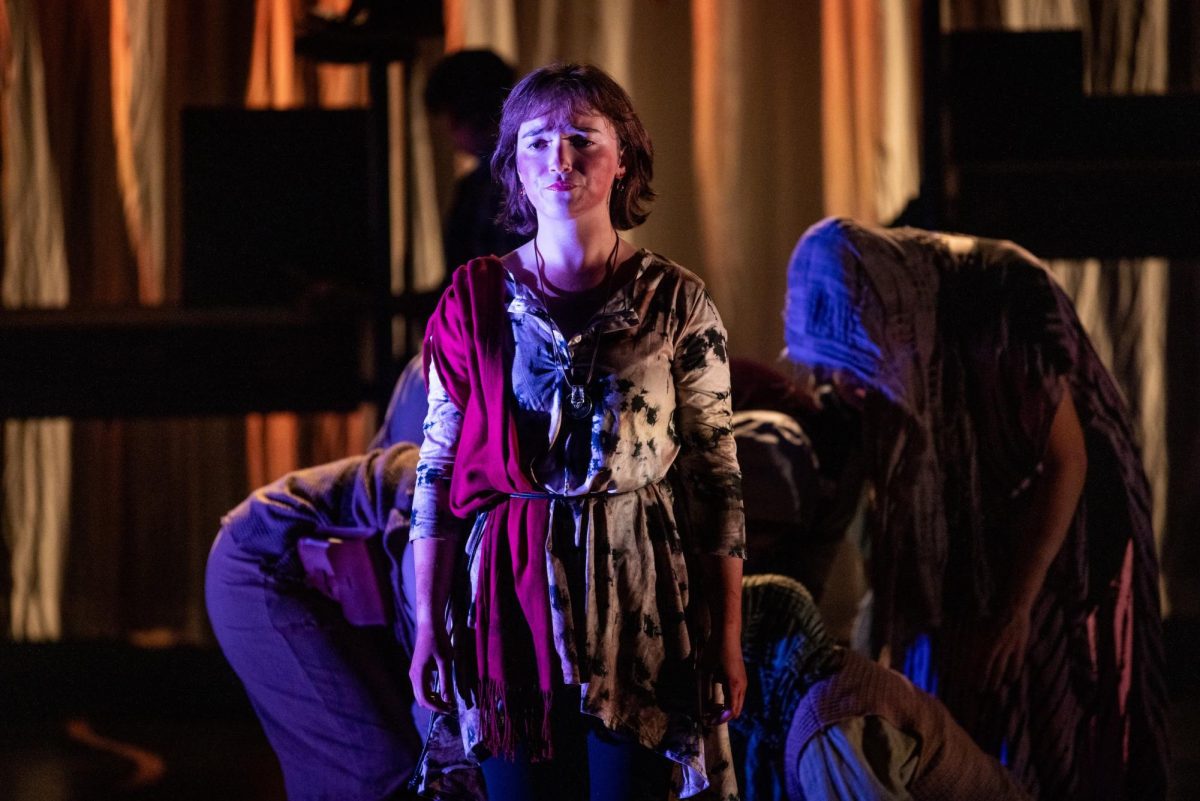 Grace Crowell as Antigone/ courtesy of the Westmont College Festival Theater