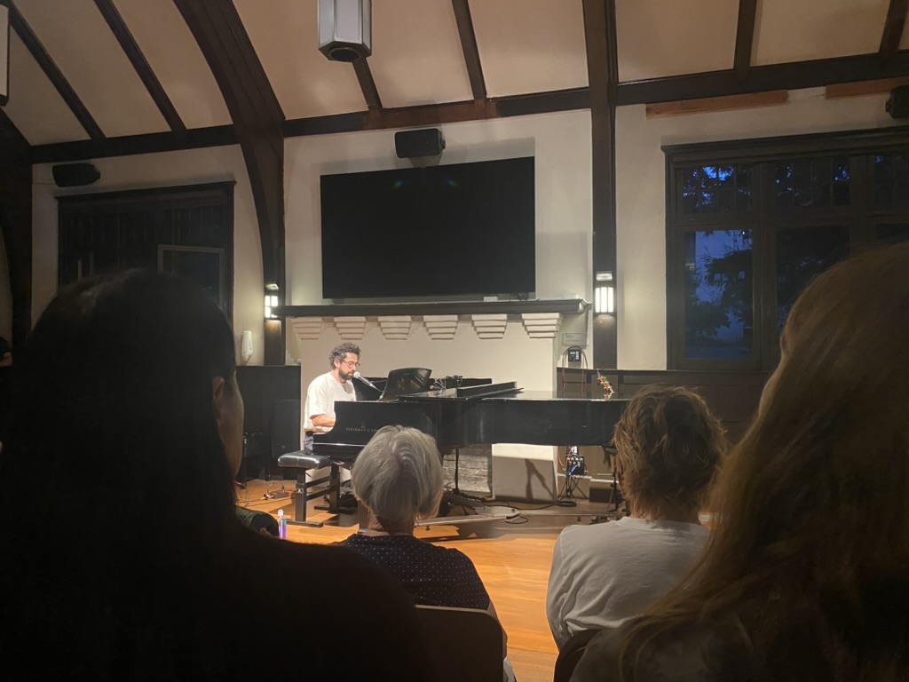 Jon Guerra's concert in Deane Chapel